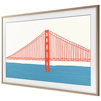 Samsung 75" Frame Bezel for The Frame TV (2021) - Teak