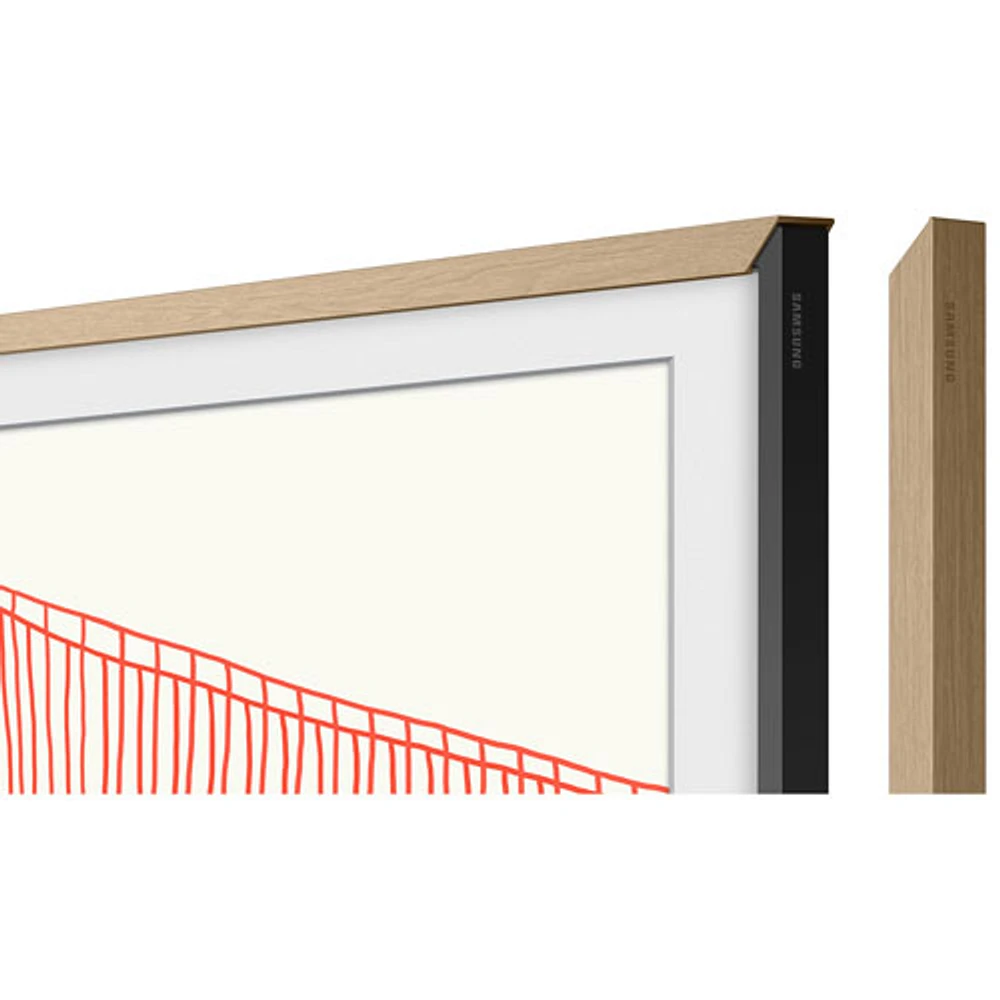 Samsung 75" Frame Bezel for The Frame TV (2021) - Teak
