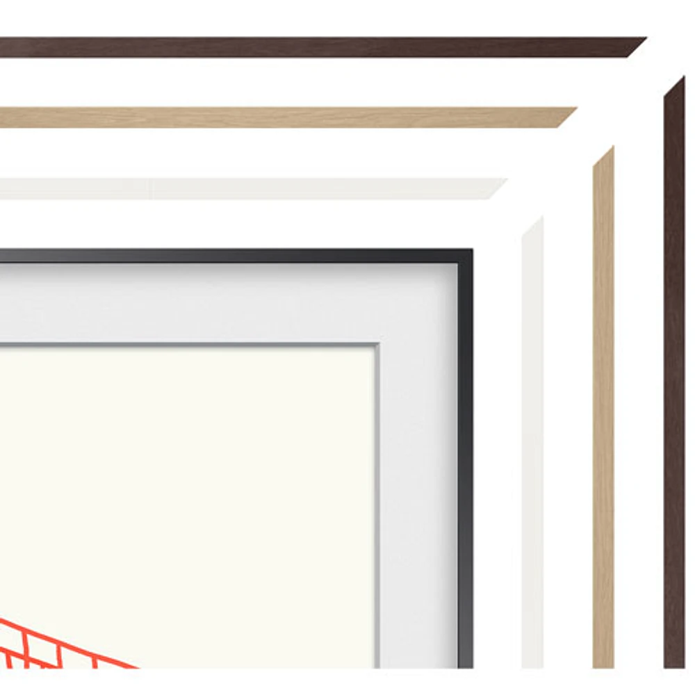 Samsung 75" Frame Bezel for The Frame TV (2021) - Teak