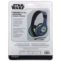 KIDdesigns The Mandalorian Over-Ear Noise Cancelling Kids Headphones - The Child/Blue