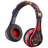 KIDdesigns Spider-Man Over-Ear Noise Cancelling Bluetooth Kids Headphones - Red