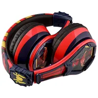 Casque d'écoute Bluetooth pour enfants à suppression du bruit Spider-Man de KIDdesigns - Rouge