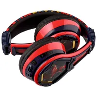 Casque d'écoute Bluetooth pour enfants à suppression du bruit Spider-Man de KIDdesigns - Rouge