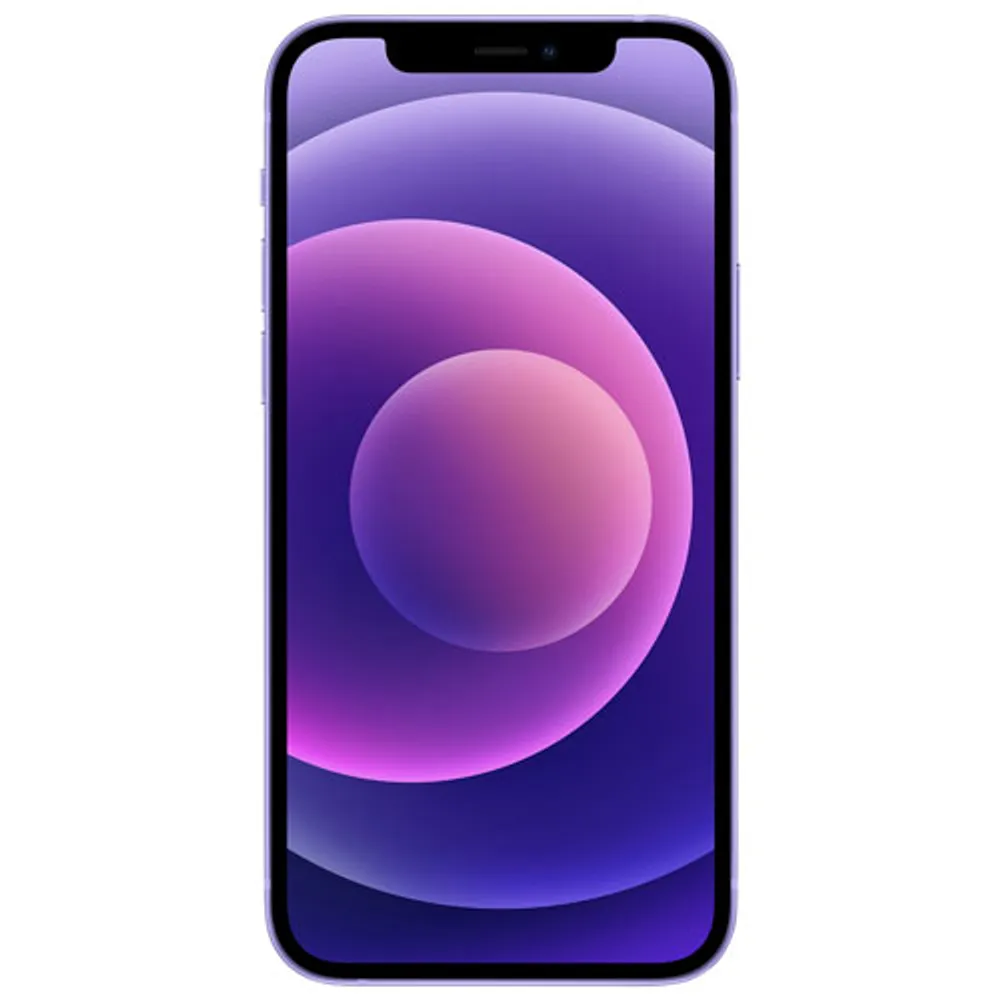 TELUS iPhone 12 128GB - Purple - Monthly Financing