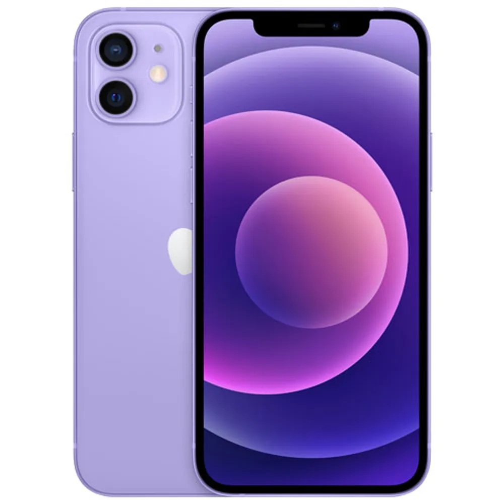 TELUS iPhone 12 64GB - Purple - Monthly Financing