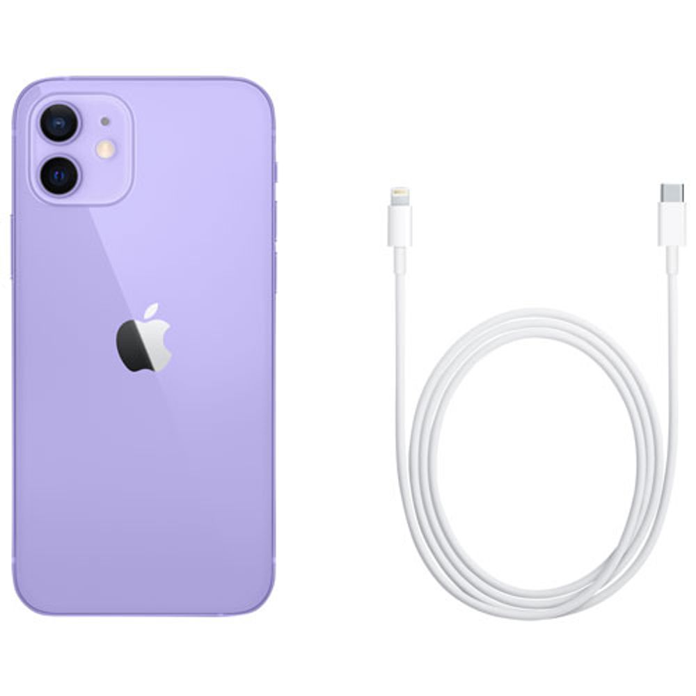 Fido iPhone 12 64GB - Purple - Monthly Financing