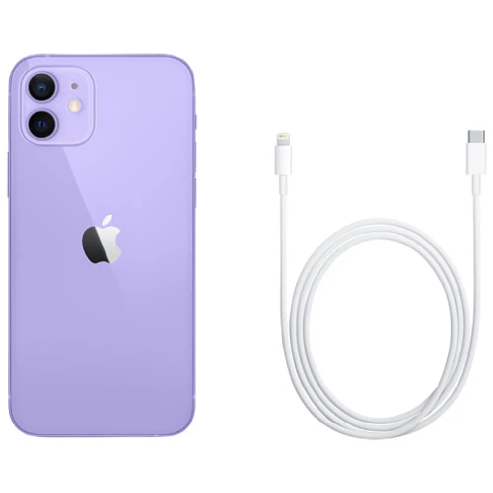 Fido iPhone 12 64GB - Purple - Monthly Financing