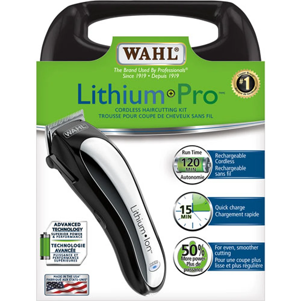 Trousse pour coupe de cheveux sans fil Lithium Pro de Wahl (3197)