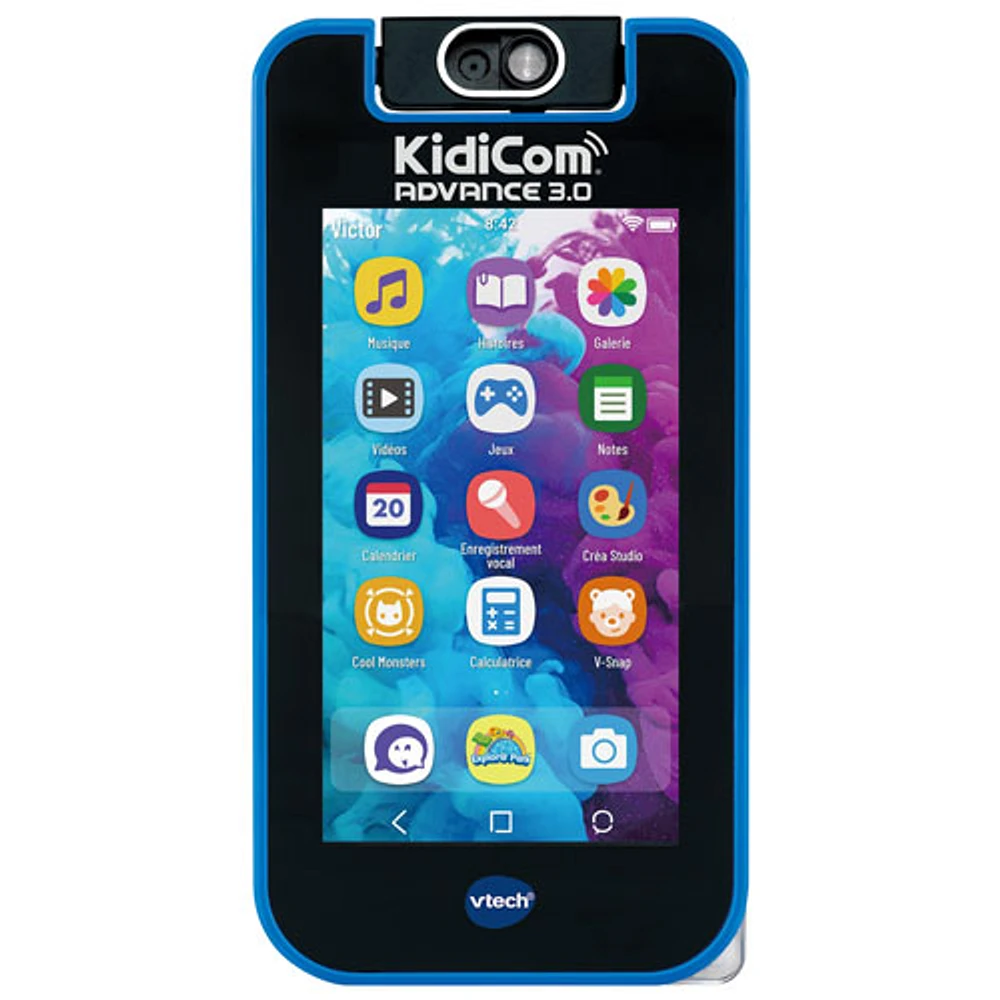 Appareil intelligent KidiBuzz 3 de VTech - Noir - Français