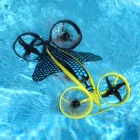 HydraQuad Hybrid Air-to-Water Stunt Drone