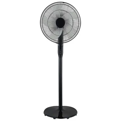 Ecohouzng DC Oscillating Pedestal Fan - 16" - Black