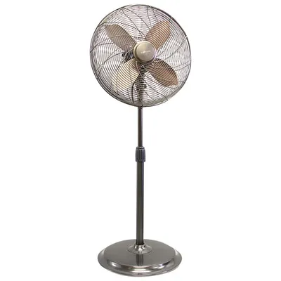 Ecohouzng Oscillating Pedestal Fan - 16" - Bronze