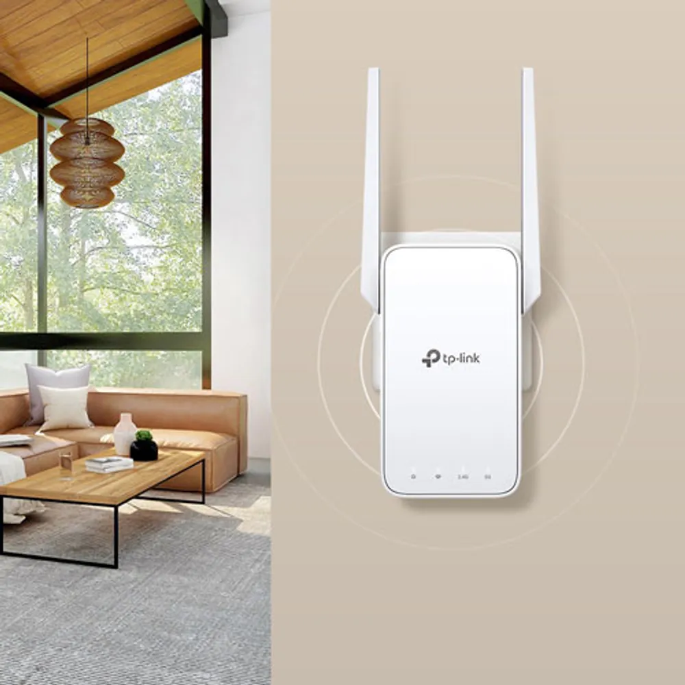 Best Buy: TP-Link AC1200 Dual Band Wi-Fi Range Extender White RE305