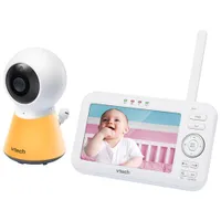 VTech 5" Video Baby Monitor with Night Light, Night Vison & Two-Way Audio (VM5254)