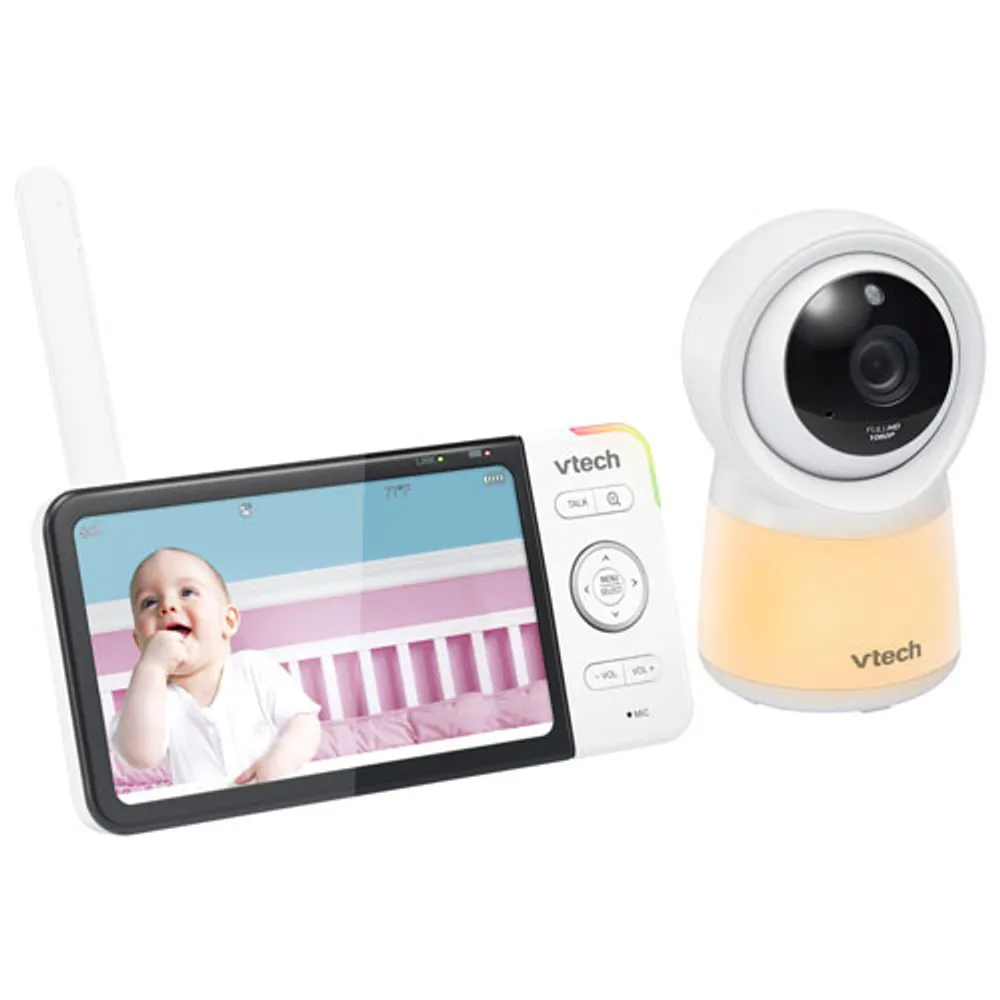 VTech 5" Video Baby Monitor with Night Light, Night Vison & Two-Way Audio (RM5754HD)