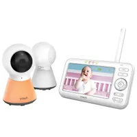 VTech 5" Video Baby Monitor with 2 Cameras, Night Light, Night Vison & Two-Way Audio (VM5254-2)