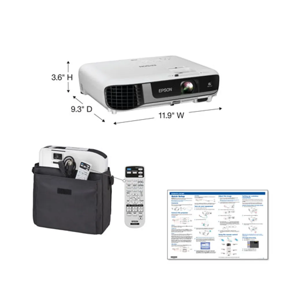 Epson Pro EX7280 3LCD WXGA Projector with Built-in Speaker