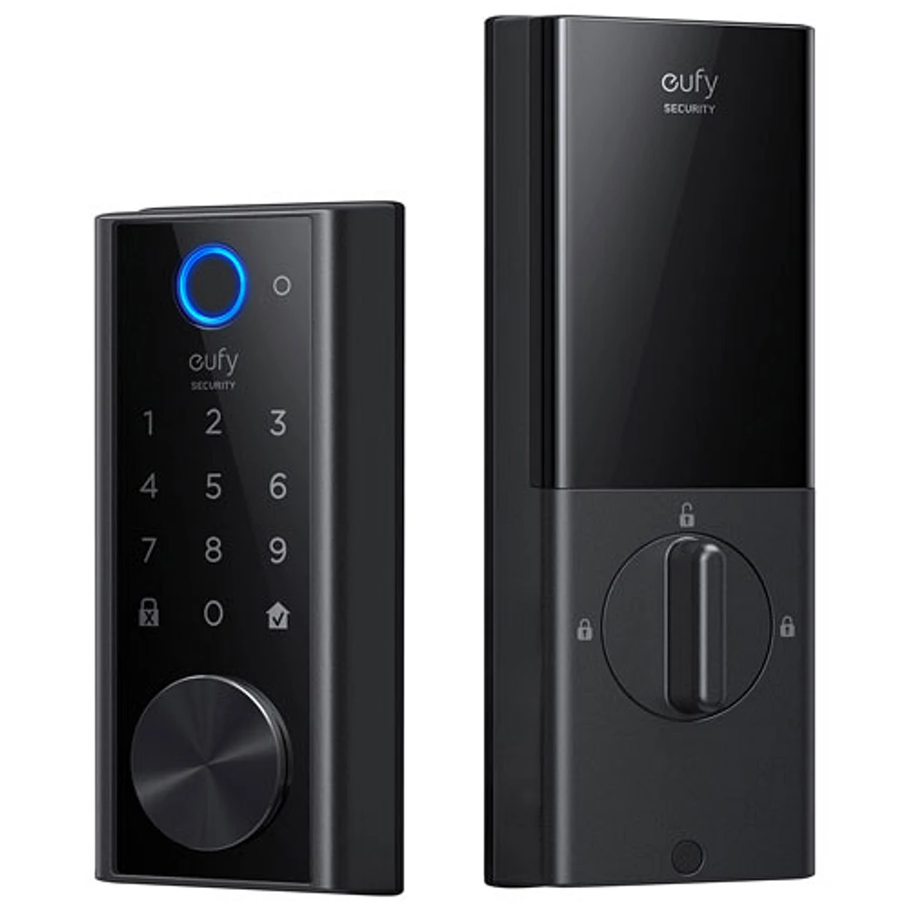 eufy Touch & Wi-Fi Smart Lock - Black