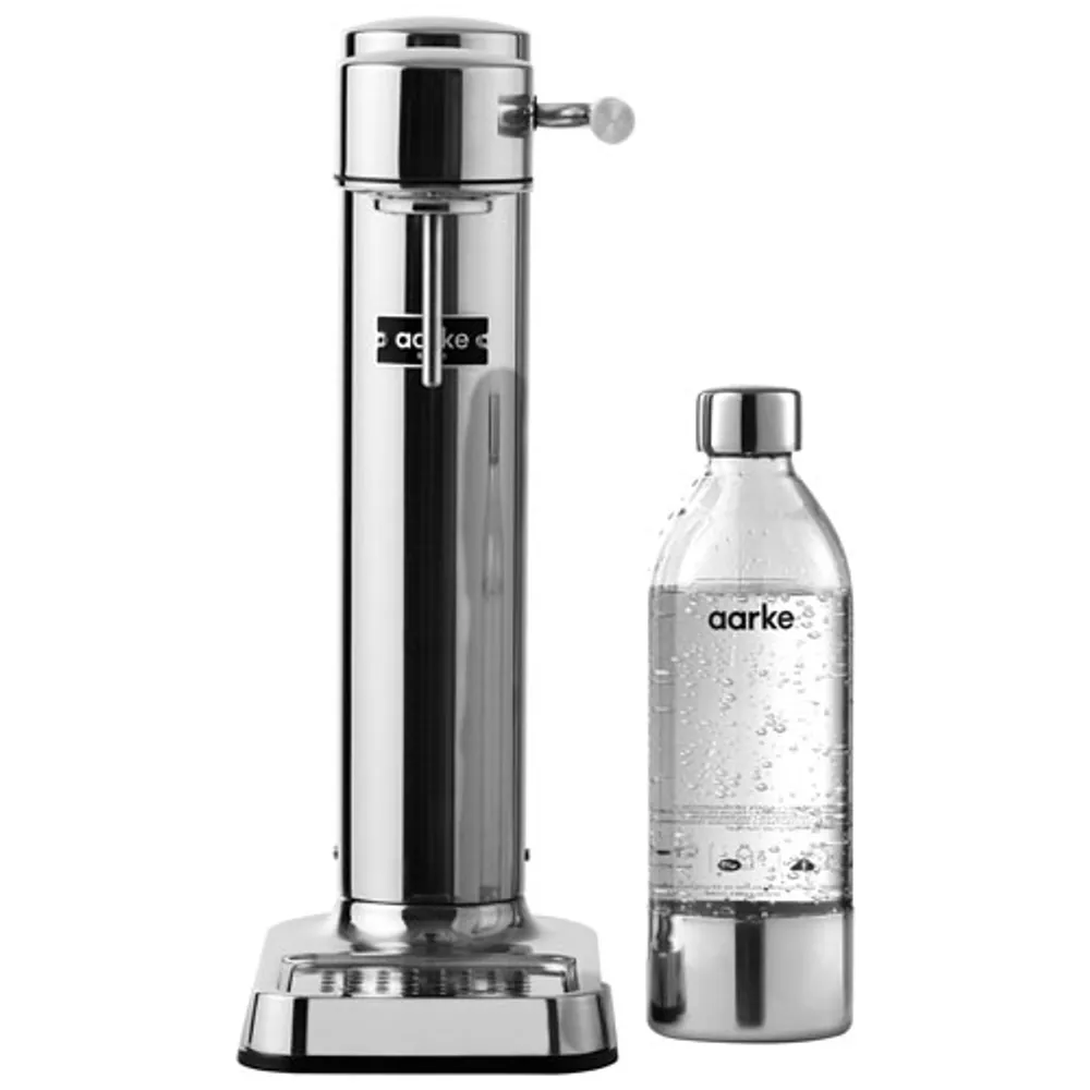 Aarke Carbonator 3 Sparkling Water Maker - Polished Stainless Steel