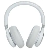 JBL Live 660NC Over-Ear Noise Cancelling Bluetooth Headphones - White