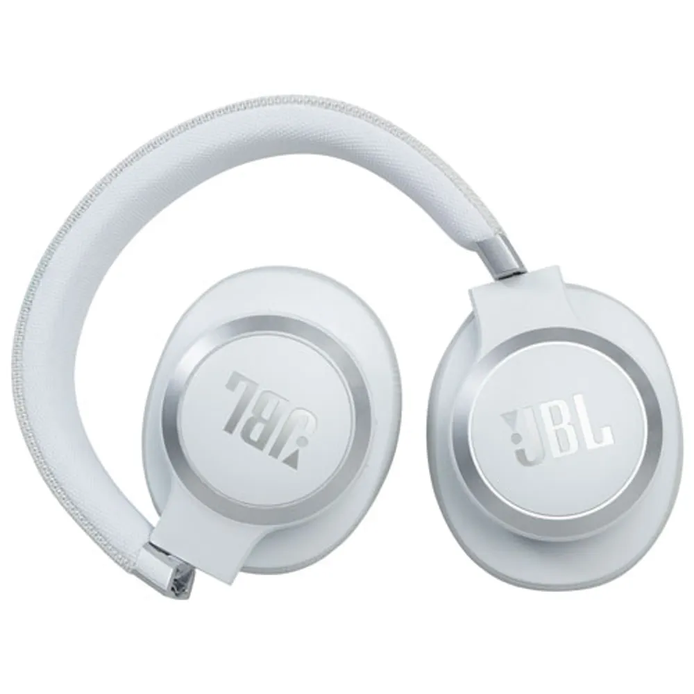 JBL Live 660NC Over-Ear Noise Cancelling Bluetooth Headphones - White