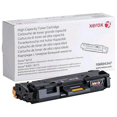 Cartouche d'encre en poudre noire haute capacité de Xerox pour B210/B205/B215 (106R04347)