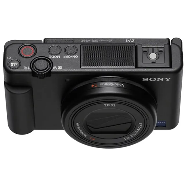 Sony Cyber-shot ZV-1 Content Creator Vlogger 20.1MP 2.9x Optical Zoom  Digital Camera - Black