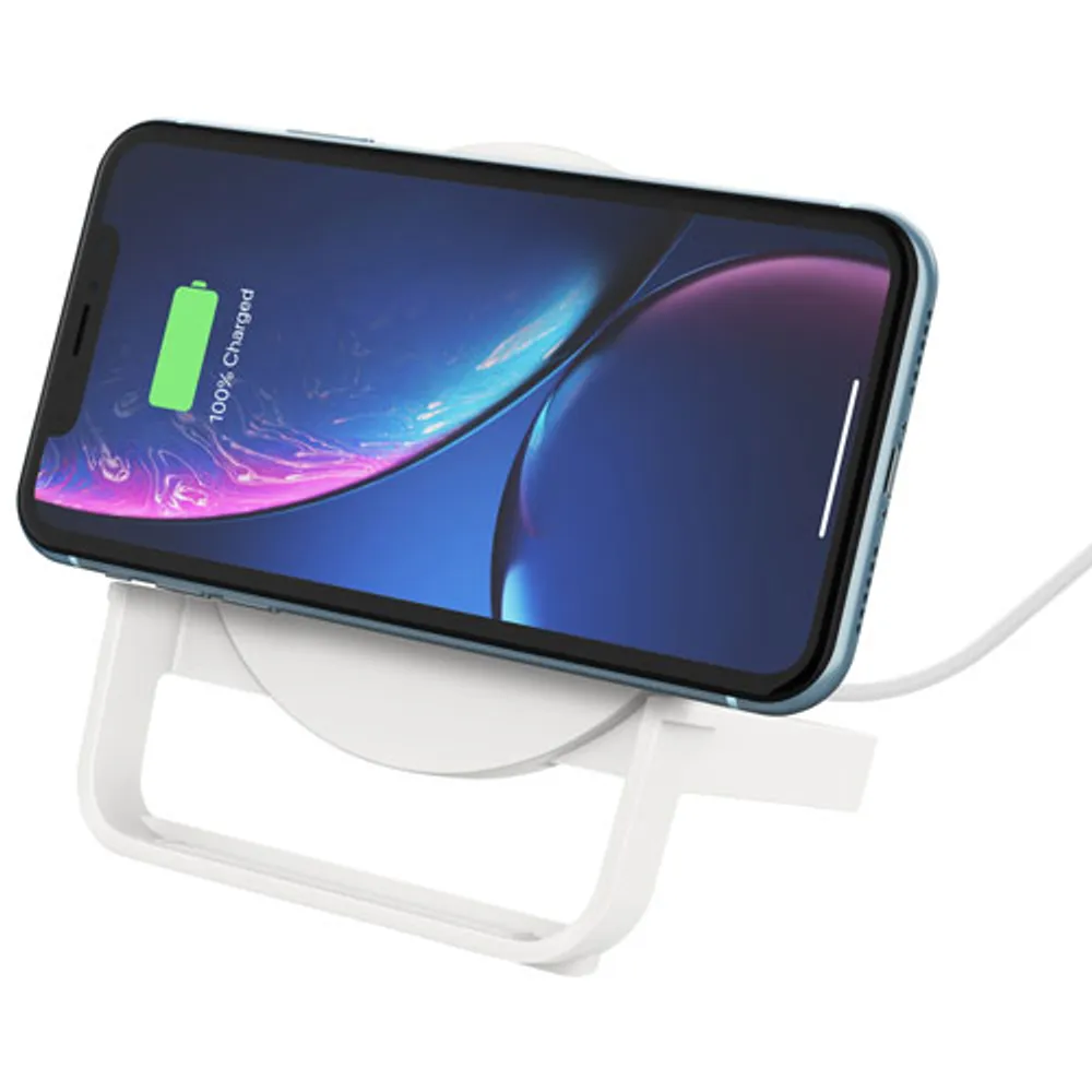 Belkin QuickCharge 10W Qi-Certified Wireless Charger - White