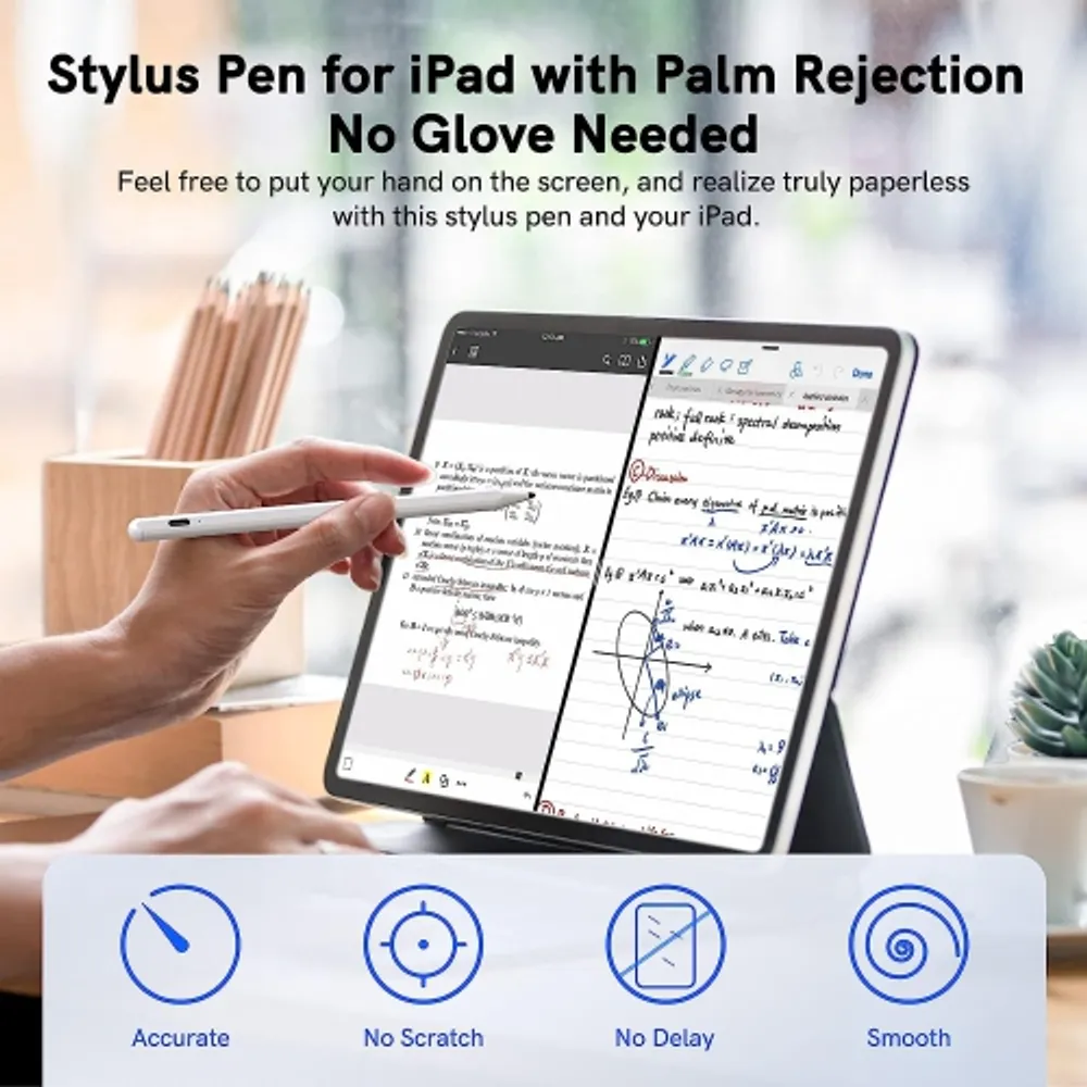 Palm Rejection Touch iPad Active Stylus Pen - PrimeCables®