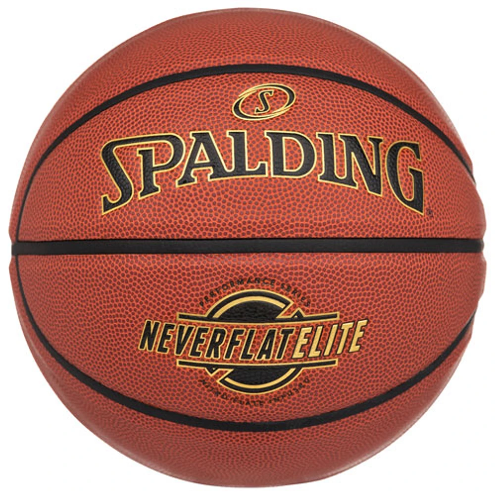 Ballon de basketball Neverflat Elite de Spalding