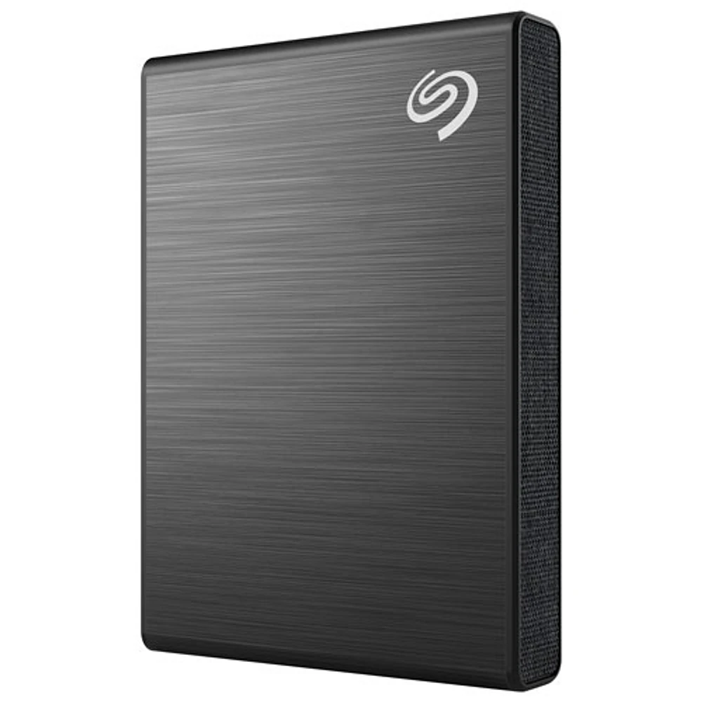 Seagate One Touch 1TB USB 3.2 External Solid State Drive (STKG1000400) - Black