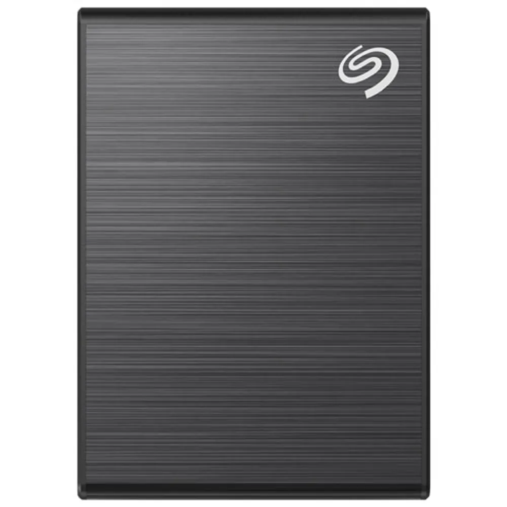 Seagate One Touch 1TB USB 3.2 External Solid State Drive (STKG1000400) - Black