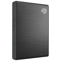 Seagate One Touch 1TB USB 3.2 External Solid State Drive (STKG1000400) - Black