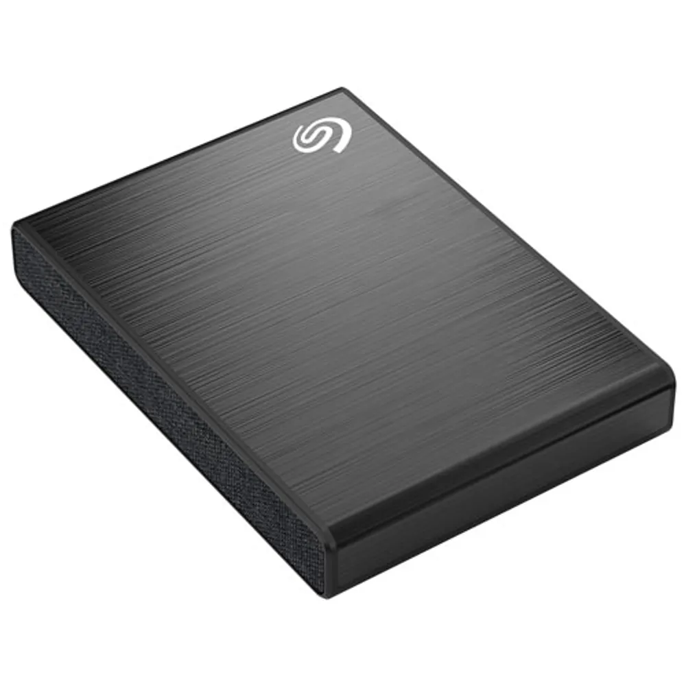 Seagate One Touch 1TB USB 3.2 External Solid State Drive (STKG1000400) - Black