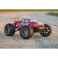 LiteHawk Crusher Evo 2WD 1/12 Scale RC Monster Truck (42017) - Red/White