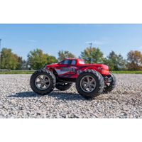 LiteHawk Crusher Evo 2WD 1/12 Scale RC Monster Truck (42017) - Red/White