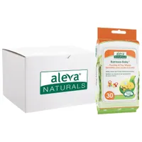 Aleva Natural Bamboo Baby Pacifier & Toy Wipes - 360 Wipes
