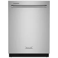 Lave-vaisselle encastrable de 24 po 39 dB de KitchenAid (KDTE204KPS) - Inox - BO - Endommagé