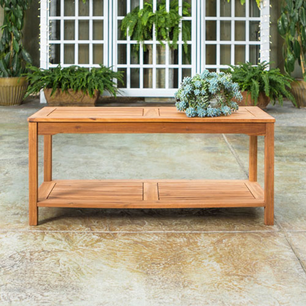 Winmoor Home Outdoor Coffee Table - Acacia