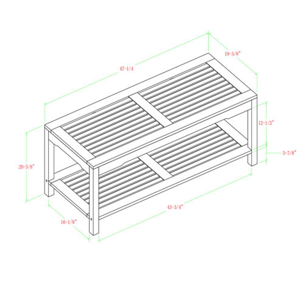 Winmoor Home Outdoor Coffee Table - Acacia