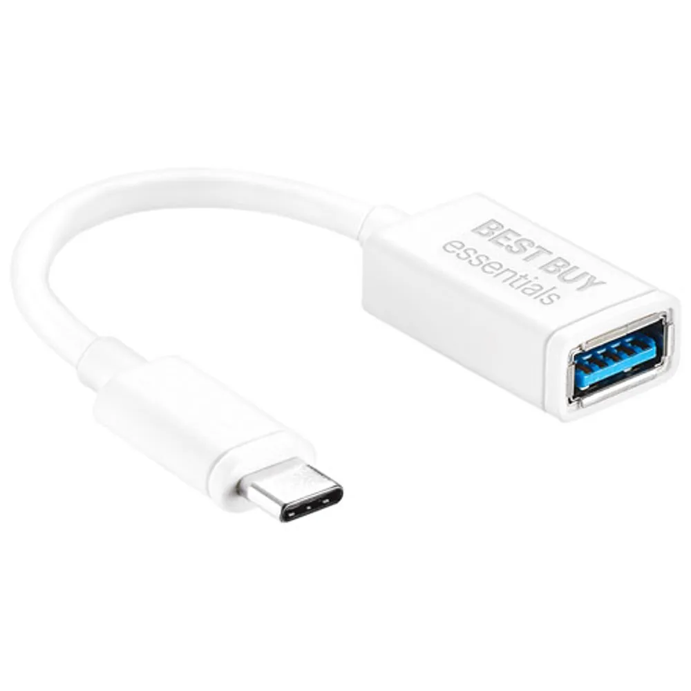 Best Buy Essentials USB-C to USB-A Adapter (BE-PA3C3A-C)