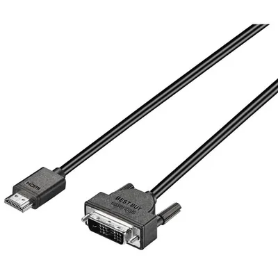 Best Buy Essentials 1.8m (6 ft.) HDMI to DVI Monitor Cable (BE-PCHDDV6-C)