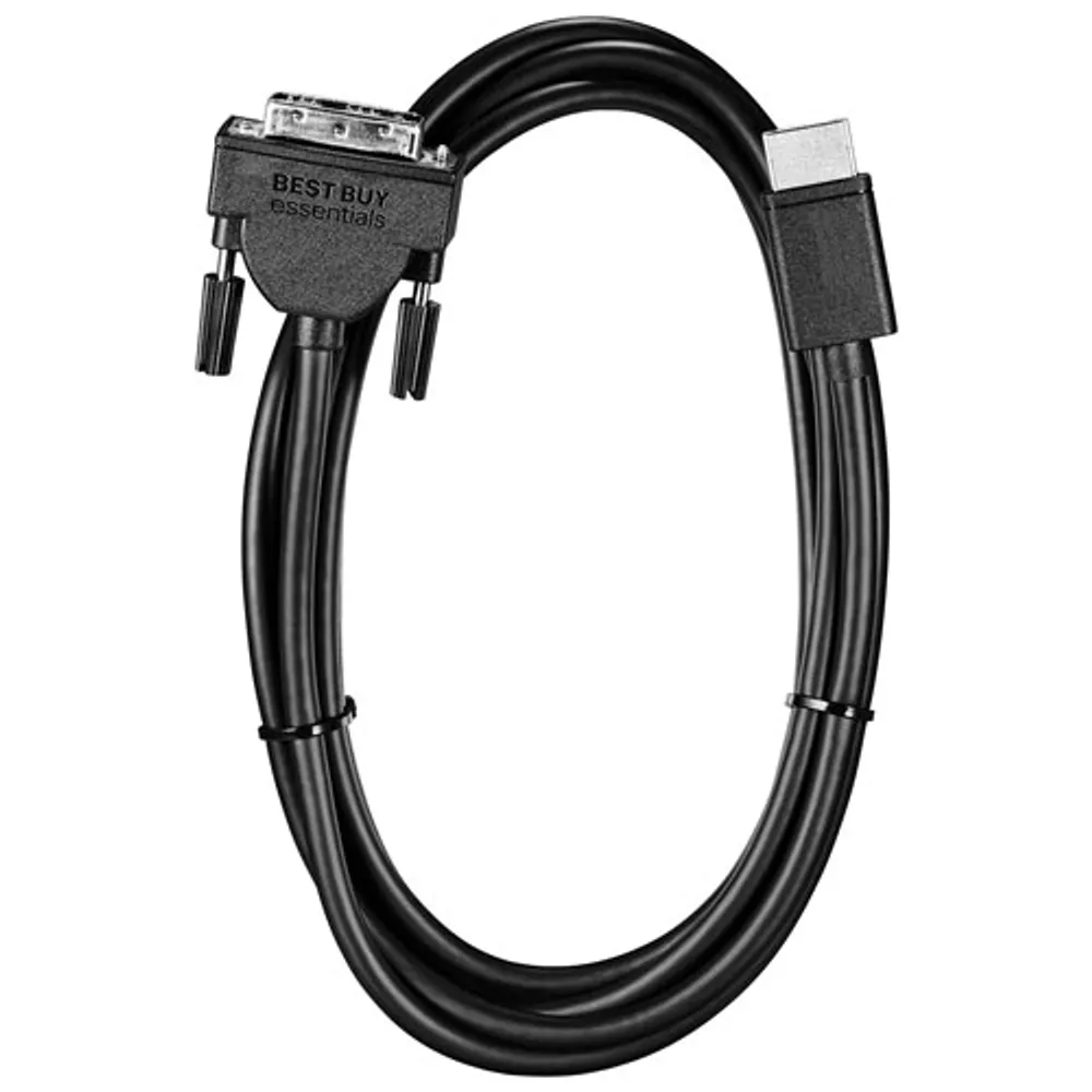 Best Buy Essentials 1.8m (6 ft.) HDMI to DVI Monitor Cable (BE-PCHDDV6-C)