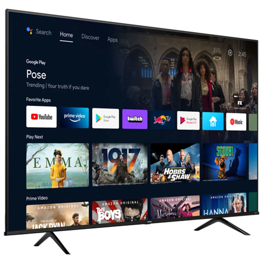 Hisense 75" 4K UHD HDR LED Android Smart TV (75A68G) - 2021