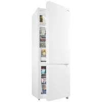 Insignia 24" 11.5 Cu. Ft. Bottom Freezer Refrigerator (NS-RBM11WH2-C) - White