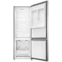 Insignia 24" 11.5 Cu. Ft. Bottom Freezer Refrigerator (NS-RBM11SS2-C) - Stainless steel