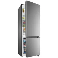 Insignia 24" 11.5 Cu. Ft. Bottom Freezer Refrigerator (NS-RBM11SS2-C) - Stainless steel