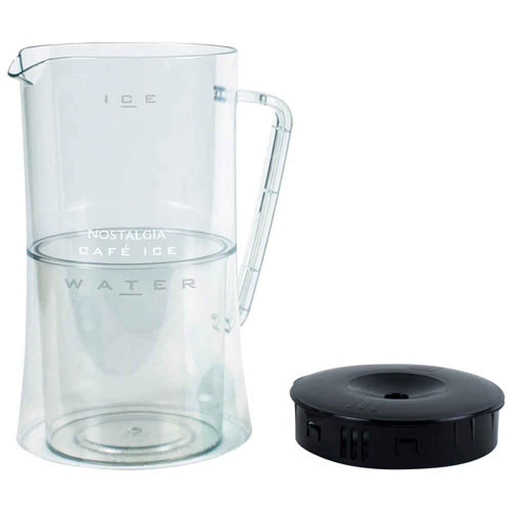 Nostalgia Café Iced Coffee & Tea Maker - 2.8L - Black