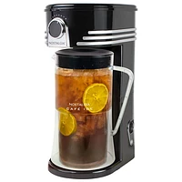 Nostalgia Café Iced Coffee & Tea Maker - 2.8L - Black