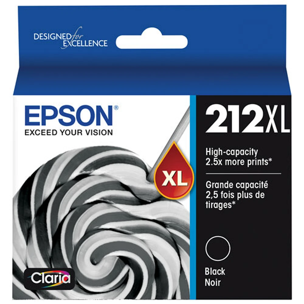 Cartouche d'encre noire d'Epson (T212XL120-S)